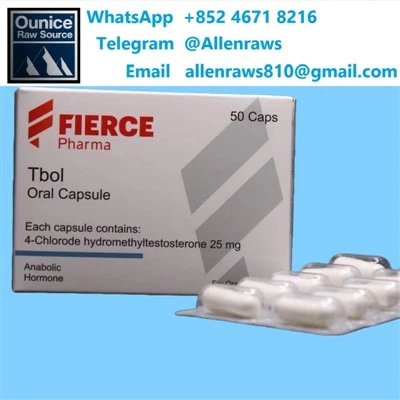 Tbol FIERCE Turinabol 25mg*50cap/potel Capsiwl Llafar Warws Llongau UDA