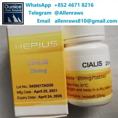 Brand HEPIUS Cialis(Tadanafil) 20mg*100/potel Tabledi Llafar