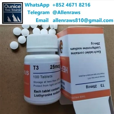 Sodiwm liothyronine (triiodothyronine/t3) tabledi 25mcg ar werth
