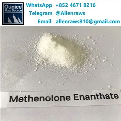 Powdr amrwd enanthate methenolone mewn stoc