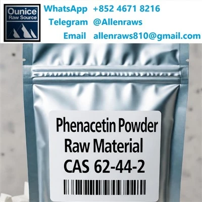 Phenacetin 99% Purdeb Llong Powdwr Amrwd Ar unwaith