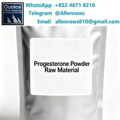Llong powdr amrwd Progesterone ar unwaith