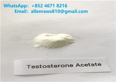 Powdrau steroid amrwd asetad testosteron